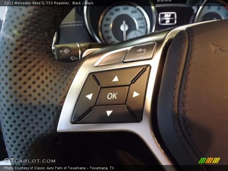 Black / Black 2013 Mercedes-Benz SL 550 Roadster