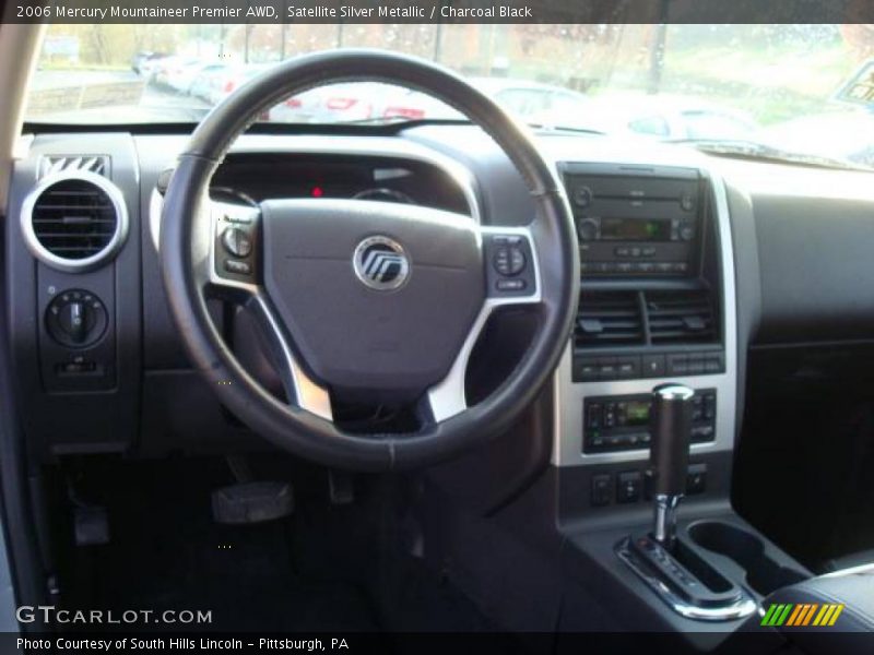 Satellite Silver Metallic / Charcoal Black 2006 Mercury Mountaineer Premier AWD