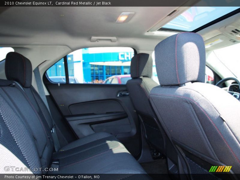 Cardinal Red Metallic / Jet Black 2010 Chevrolet Equinox LT