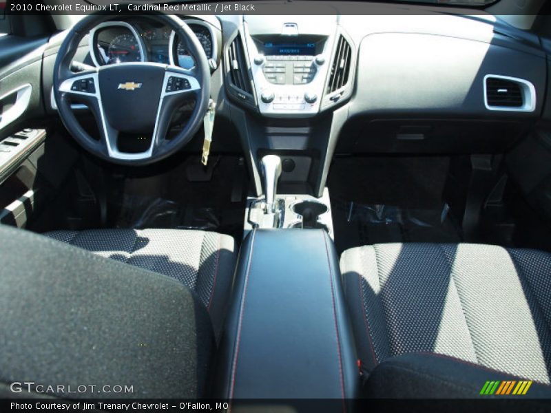 Cardinal Red Metallic / Jet Black 2010 Chevrolet Equinox LT
