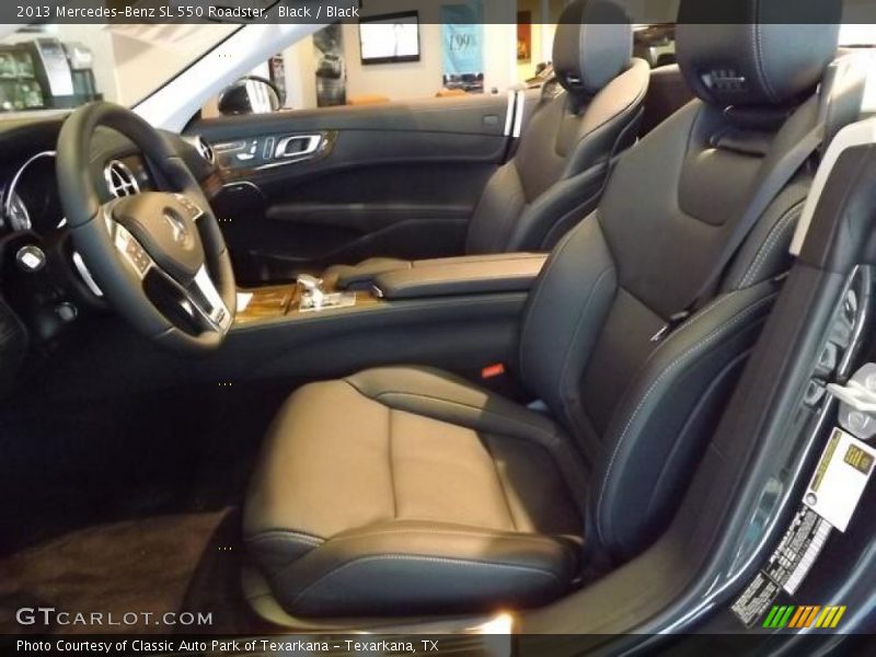 Black / Black 2013 Mercedes-Benz SL 550 Roadster