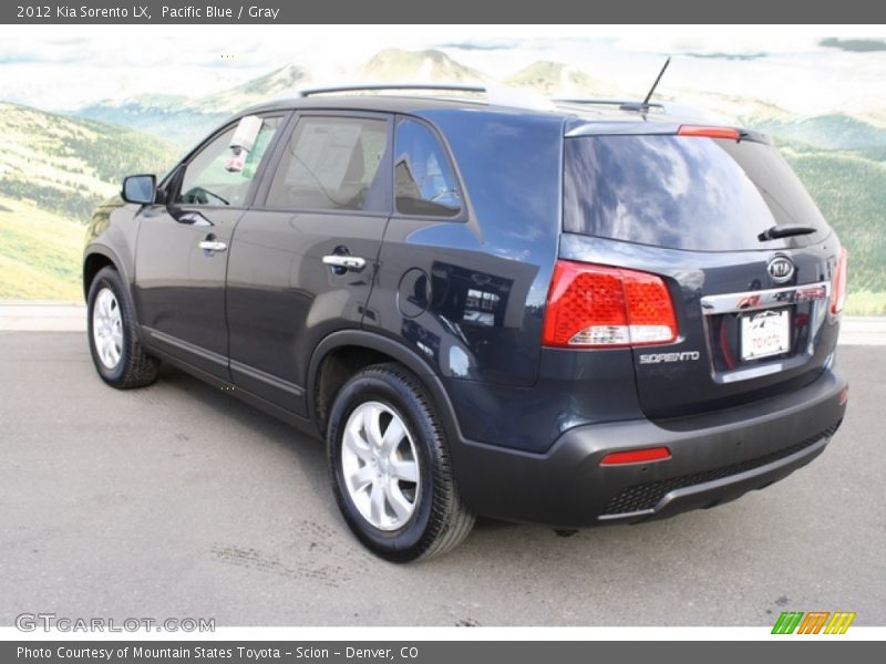 Pacific Blue / Gray 2012 Kia Sorento LX