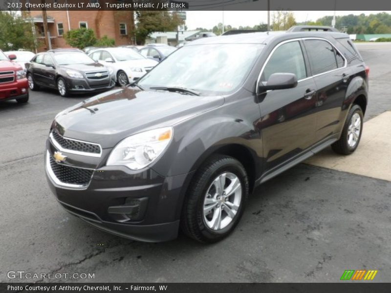 Tungsten Metallic / Jet Black 2013 Chevrolet Equinox LT AWD