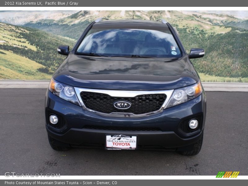 Pacific Blue / Gray 2012 Kia Sorento LX