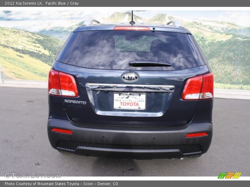 Pacific Blue / Gray 2012 Kia Sorento LX