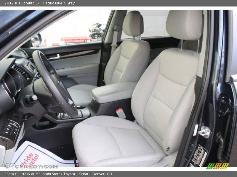 Pacific Blue / Gray 2012 Kia Sorento LX