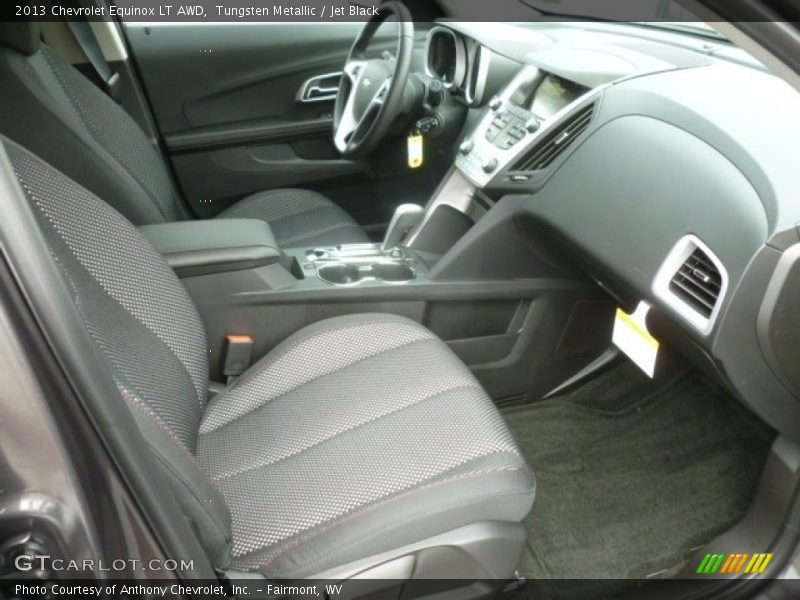 Tungsten Metallic / Jet Black 2013 Chevrolet Equinox LT AWD