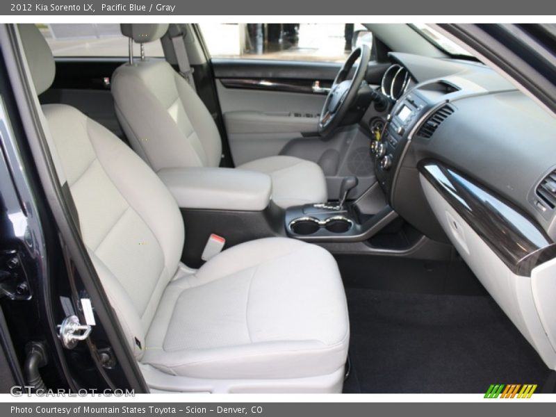 Pacific Blue / Gray 2012 Kia Sorento LX