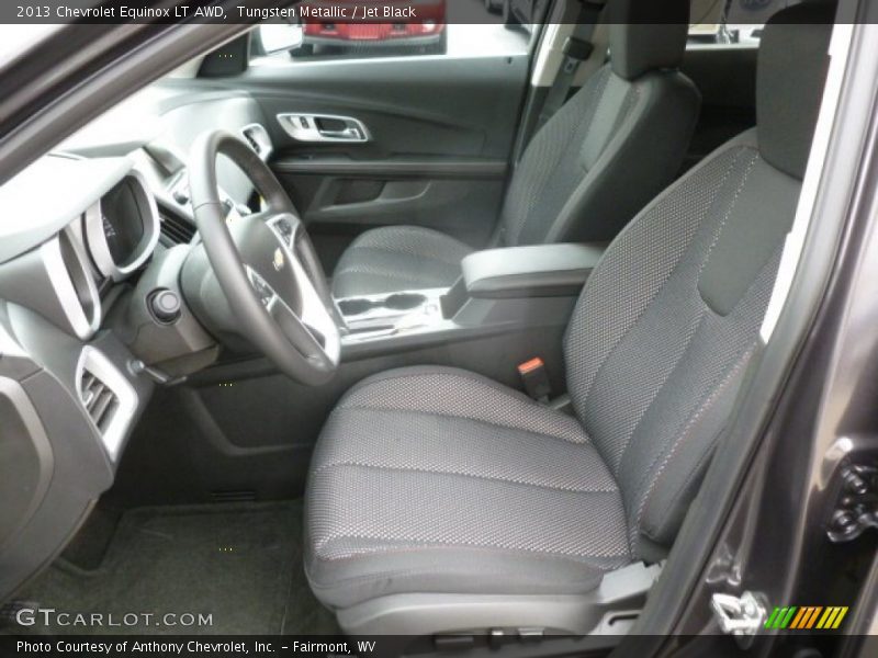 Tungsten Metallic / Jet Black 2013 Chevrolet Equinox LT AWD