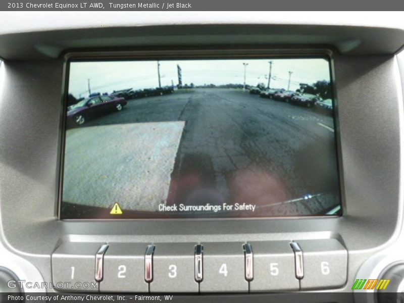 Tungsten Metallic / Jet Black 2013 Chevrolet Equinox LT AWD