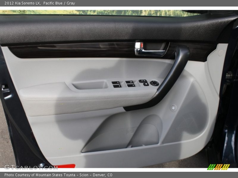 Pacific Blue / Gray 2012 Kia Sorento LX