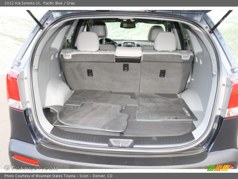 Pacific Blue / Gray 2012 Kia Sorento LX