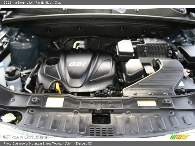 Pacific Blue / Gray 2012 Kia Sorento LX