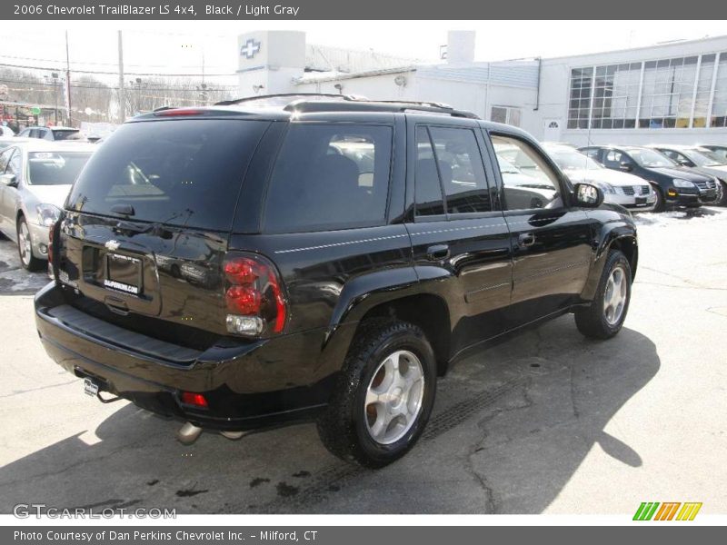 Black / Light Gray 2006 Chevrolet TrailBlazer LS 4x4