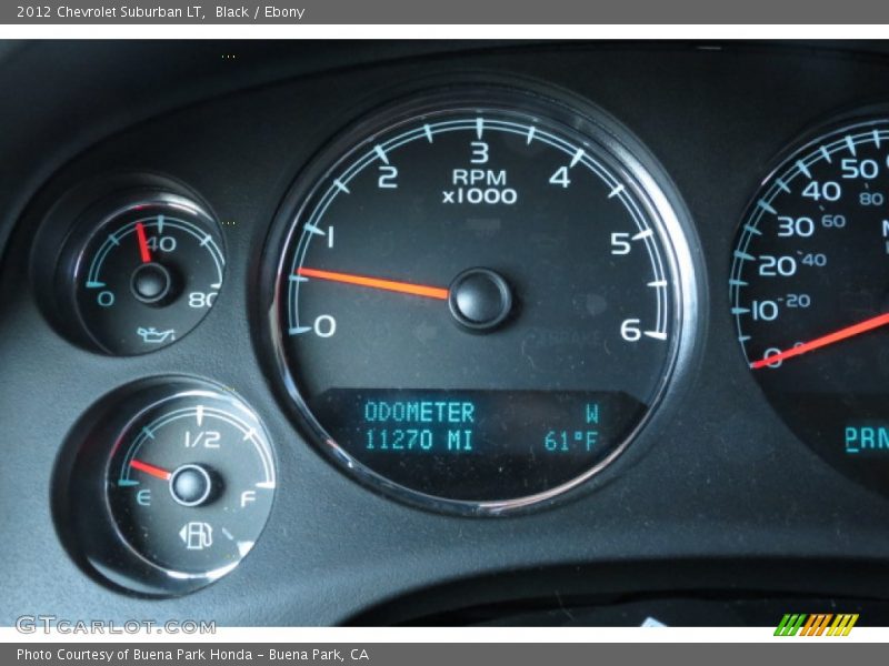 Black / Ebony 2012 Chevrolet Suburban LT