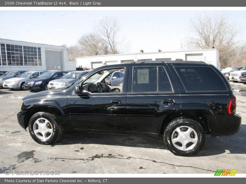 Black / Light Gray 2006 Chevrolet TrailBlazer LS 4x4