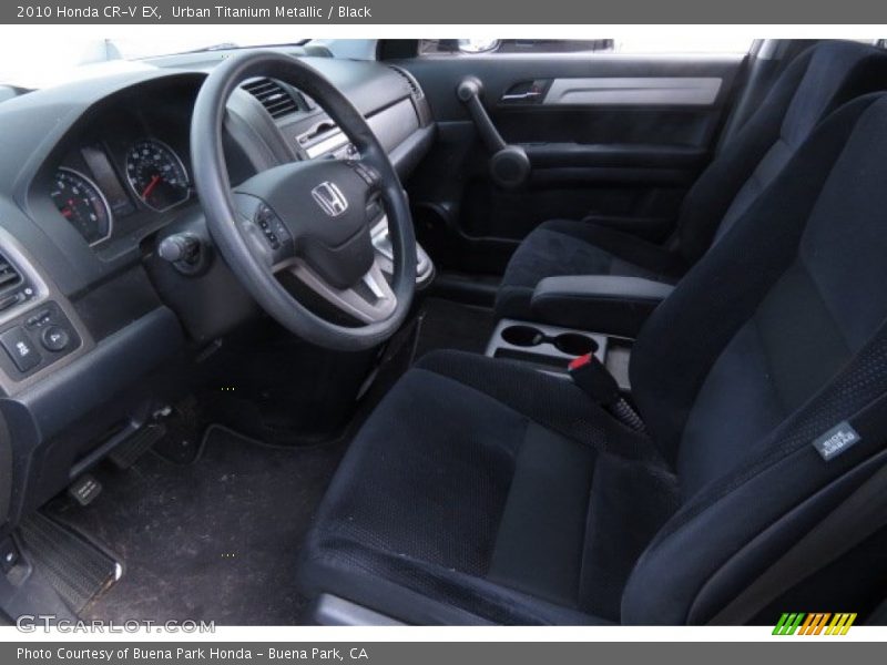 Urban Titanium Metallic / Black 2010 Honda CR-V EX