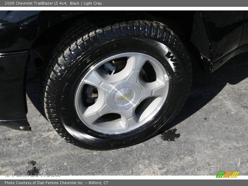 Black / Light Gray 2006 Chevrolet TrailBlazer LS 4x4