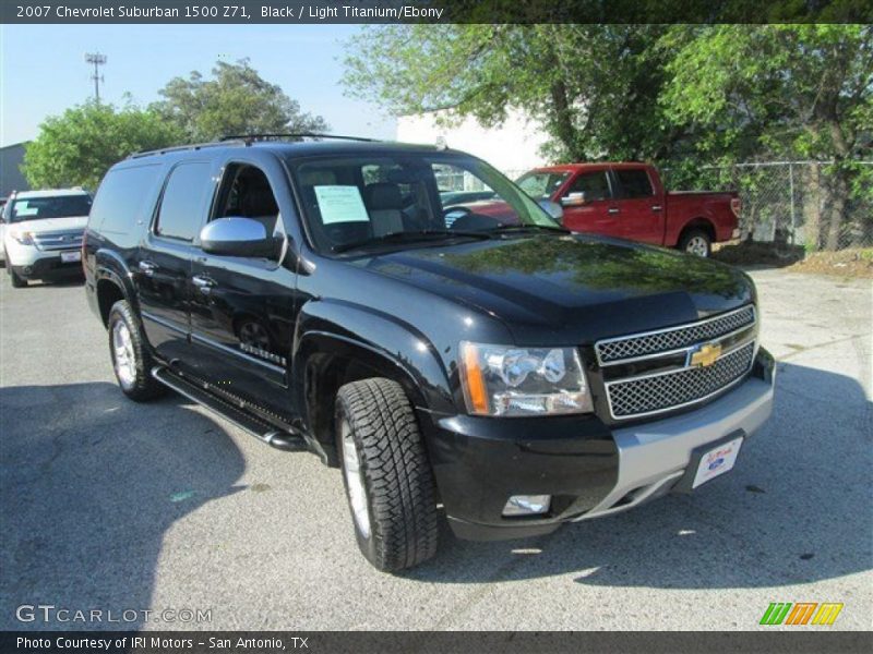 Black / Light Titanium/Ebony 2007 Chevrolet Suburban 1500 Z71