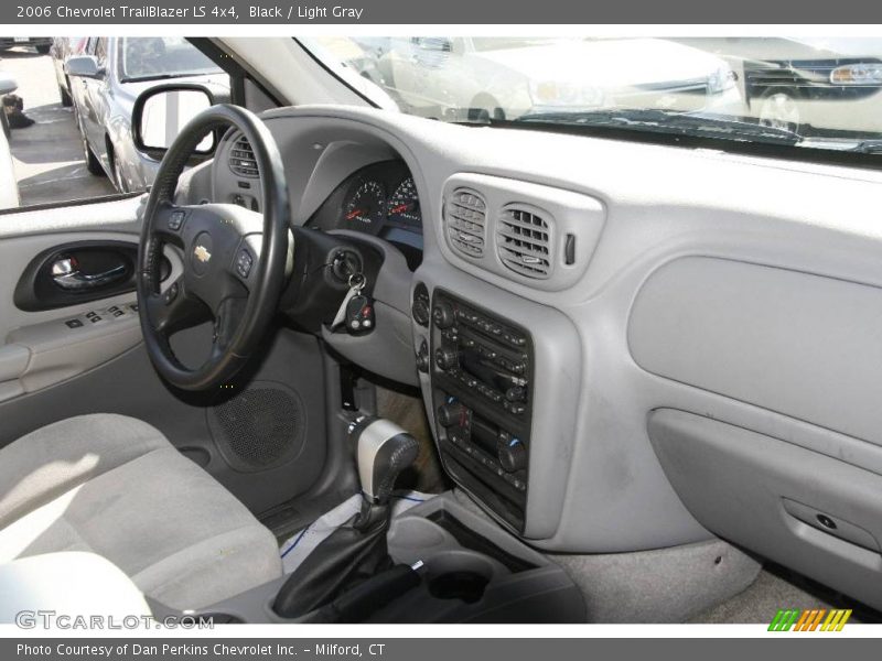 Black / Light Gray 2006 Chevrolet TrailBlazer LS 4x4