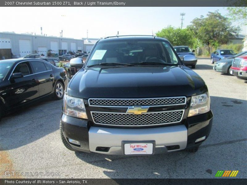 Black / Light Titanium/Ebony 2007 Chevrolet Suburban 1500 Z71