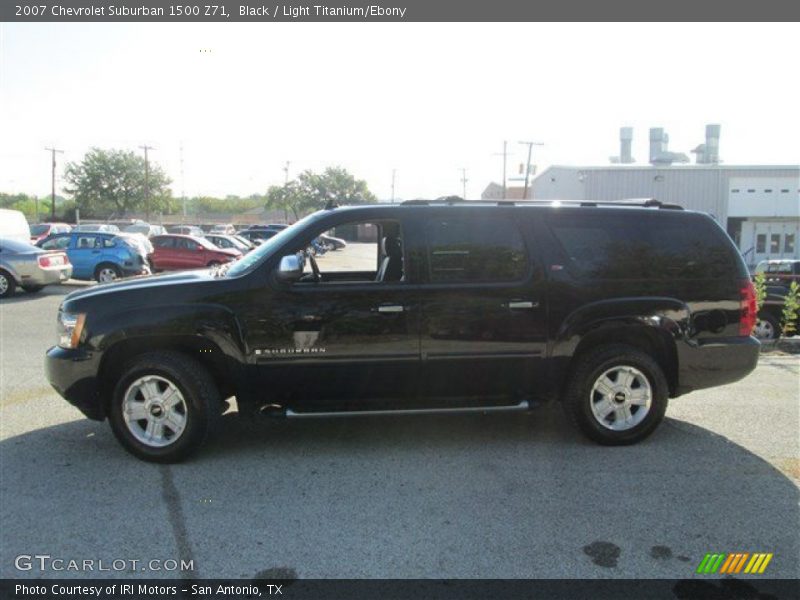 Black / Light Titanium/Ebony 2007 Chevrolet Suburban 1500 Z71