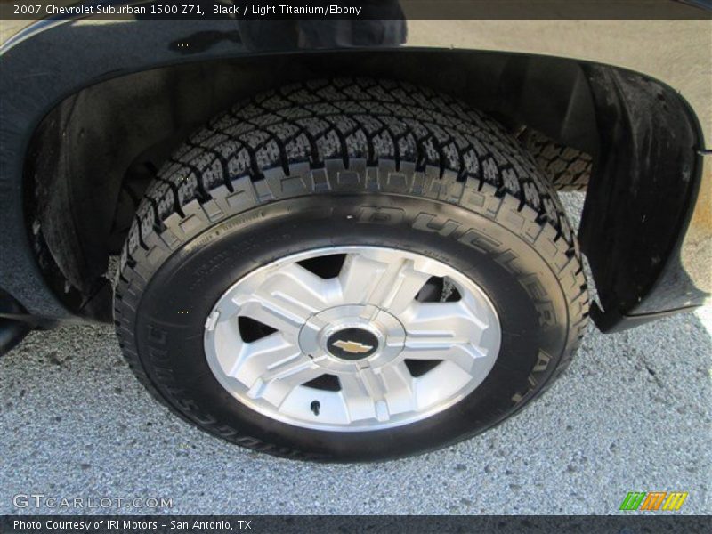 Black / Light Titanium/Ebony 2007 Chevrolet Suburban 1500 Z71