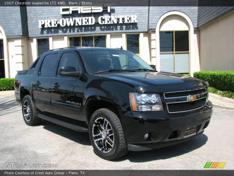 Black / Ebony 2007 Chevrolet Avalanche LTZ 4WD
