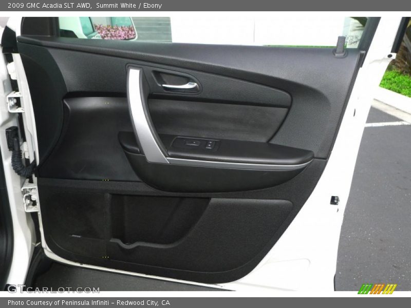 Summit White / Ebony 2009 GMC Acadia SLT AWD