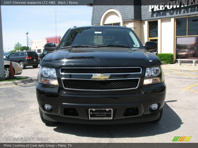 Black / Ebony 2007 Chevrolet Avalanche LTZ 4WD