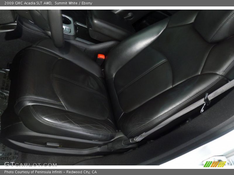 Summit White / Ebony 2009 GMC Acadia SLT AWD