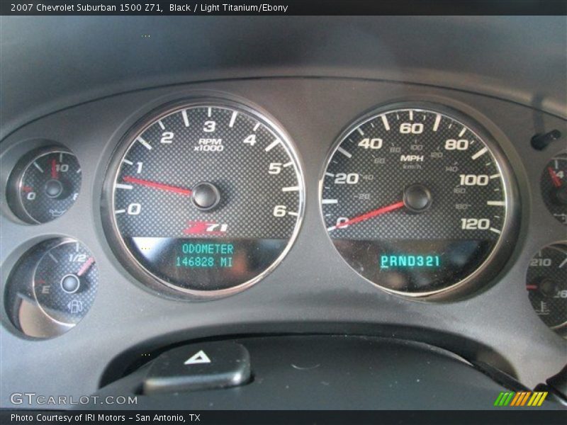 Black / Light Titanium/Ebony 2007 Chevrolet Suburban 1500 Z71