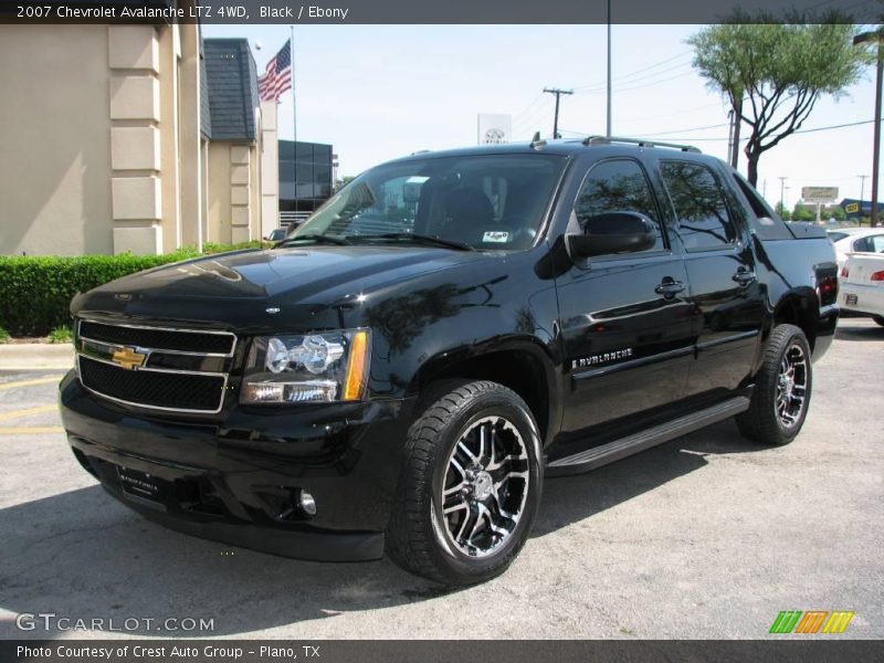 Black / Ebony 2007 Chevrolet Avalanche LTZ 4WD