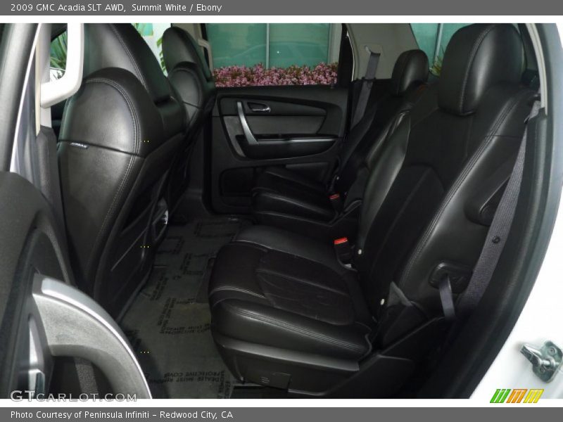 Summit White / Ebony 2009 GMC Acadia SLT AWD