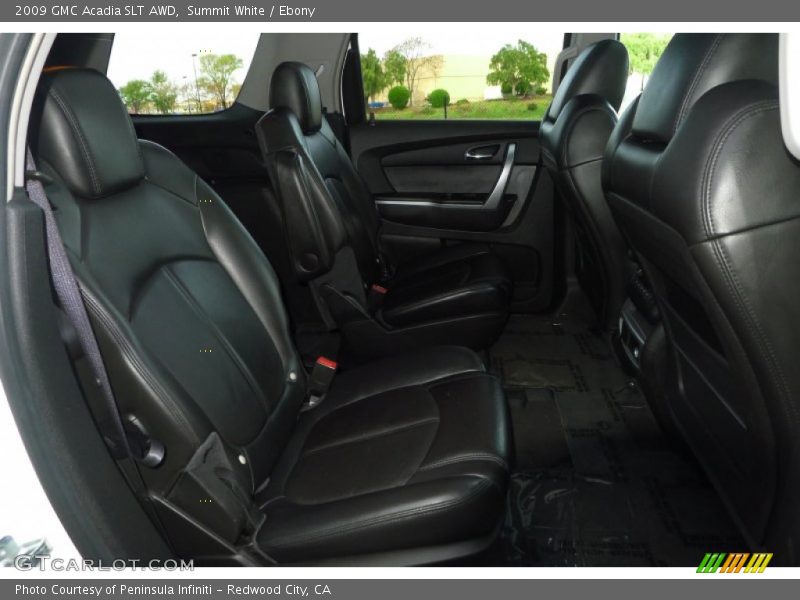 Summit White / Ebony 2009 GMC Acadia SLT AWD