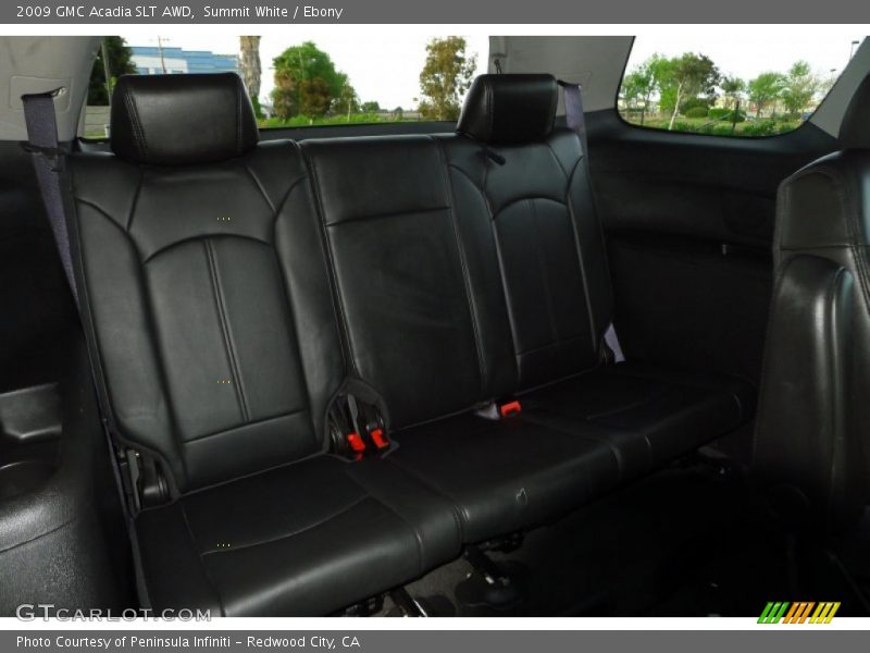 Summit White / Ebony 2009 GMC Acadia SLT AWD