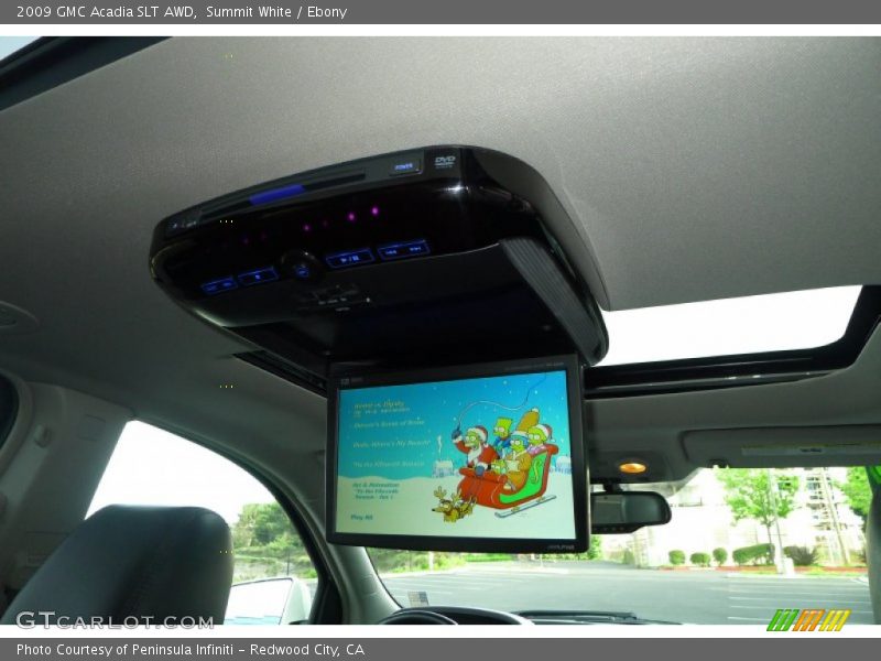 Summit White / Ebony 2009 GMC Acadia SLT AWD