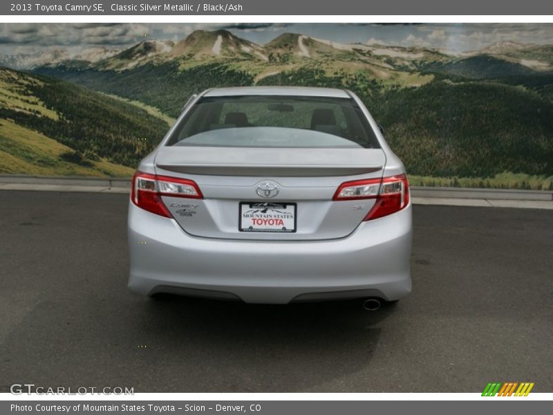 Classic Silver Metallic / Black/Ash 2013 Toyota Camry SE