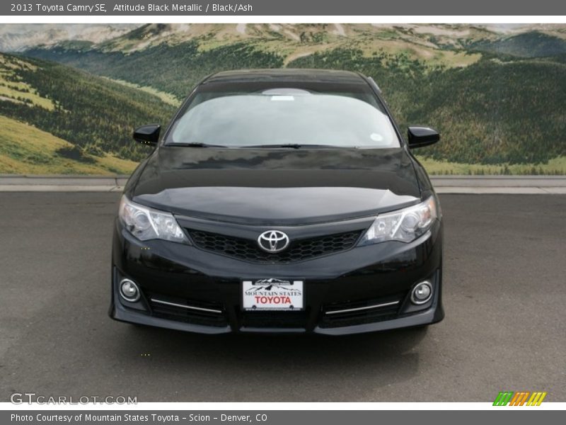 Attitude Black Metallic / Black/Ash 2013 Toyota Camry SE
