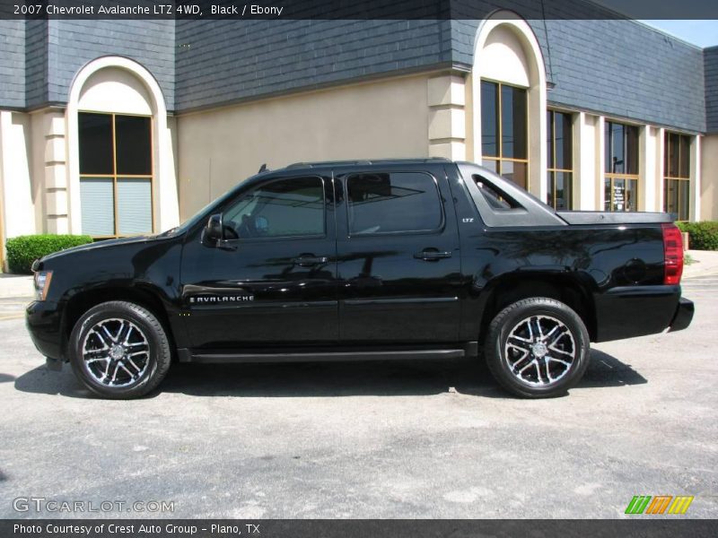Black / Ebony 2007 Chevrolet Avalanche LTZ 4WD