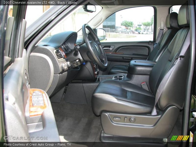 Black / Ebony 2007 Chevrolet Avalanche LTZ 4WD
