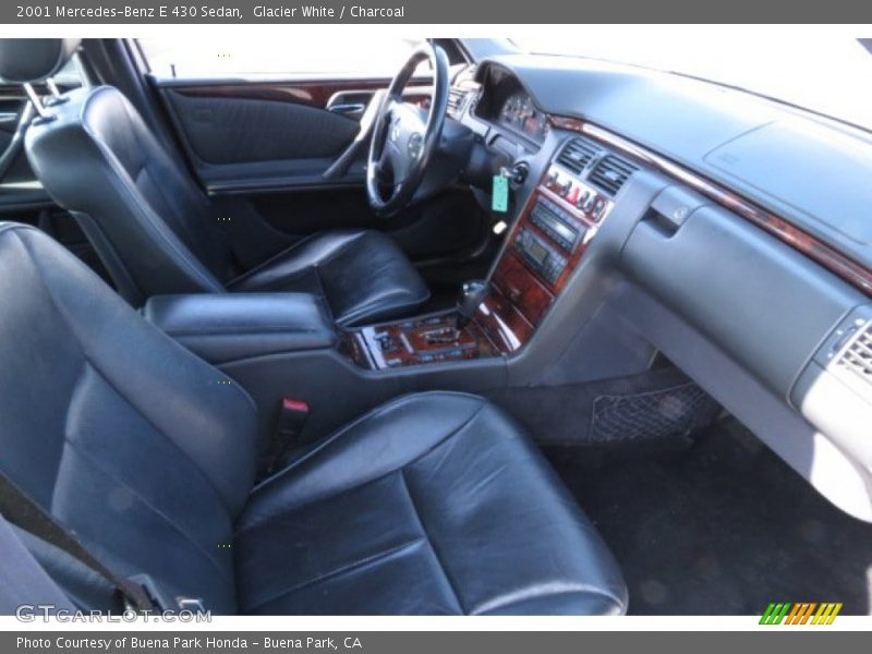 Glacier White / Charcoal 2001 Mercedes-Benz E 430 Sedan