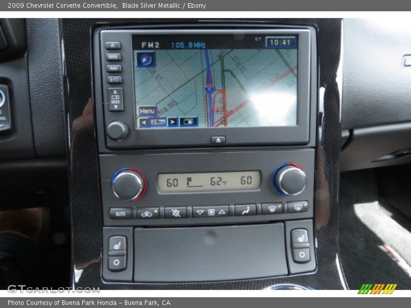 Blade Silver Metallic / Ebony 2009 Chevrolet Corvette Convertible