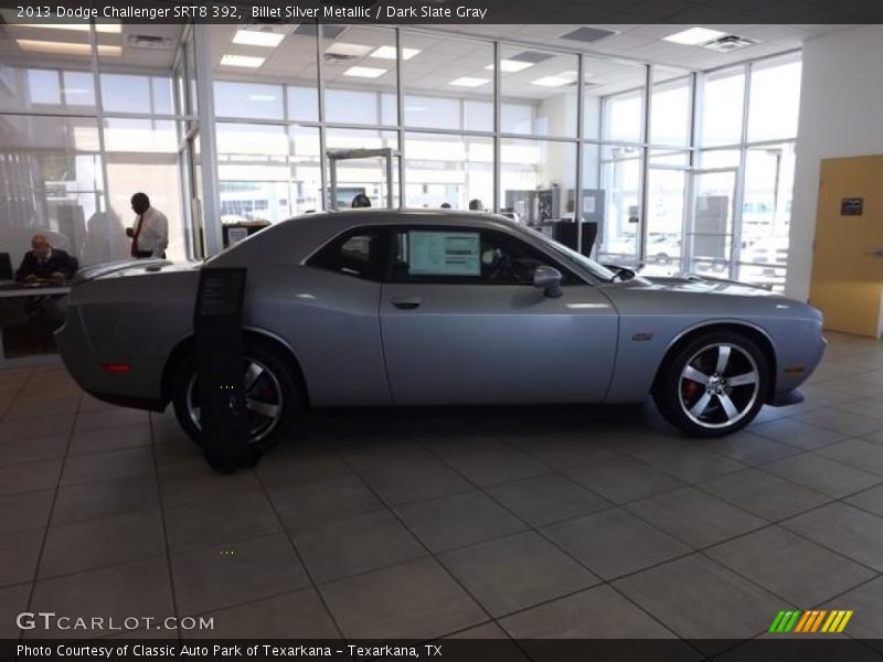 Billet Silver Metallic / Dark Slate Gray 2013 Dodge Challenger SRT8 392