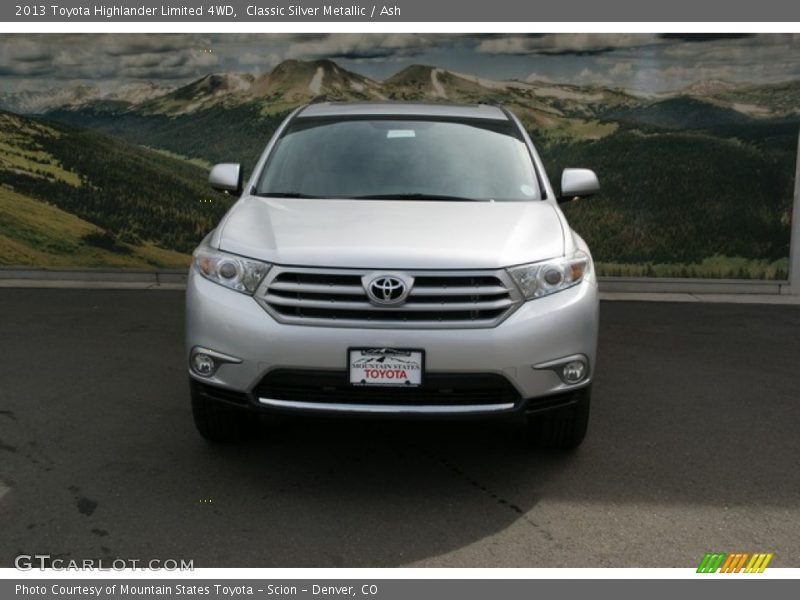 Classic Silver Metallic / Ash 2013 Toyota Highlander Limited 4WD