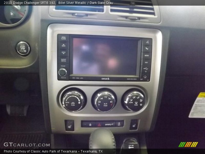 Billet Silver Metallic / Dark Slate Gray 2013 Dodge Challenger SRT8 392