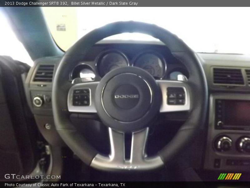 Billet Silver Metallic / Dark Slate Gray 2013 Dodge Challenger SRT8 392