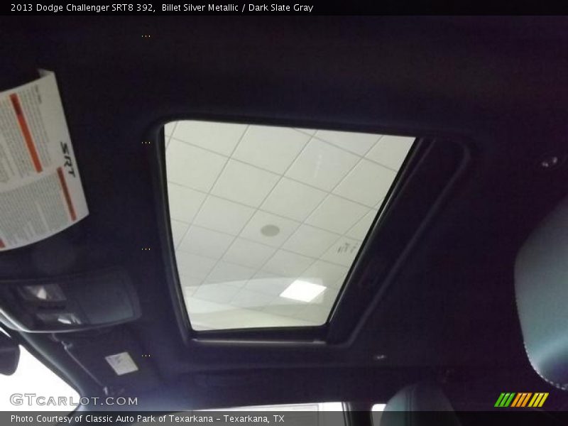 Billet Silver Metallic / Dark Slate Gray 2013 Dodge Challenger SRT8 392