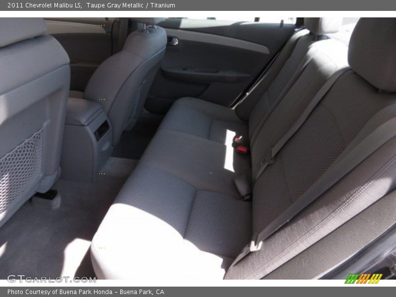Taupe Gray Metallic / Titanium 2011 Chevrolet Malibu LS