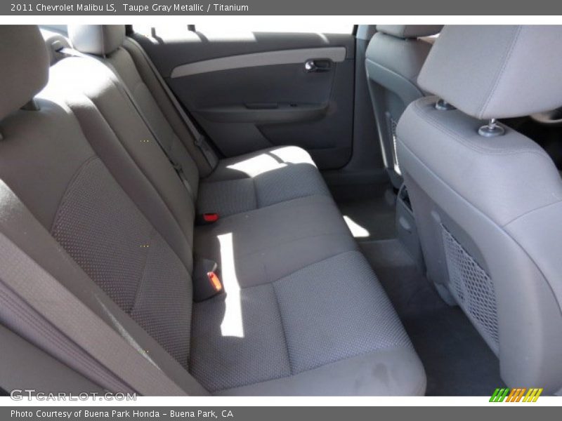 Taupe Gray Metallic / Titanium 2011 Chevrolet Malibu LS